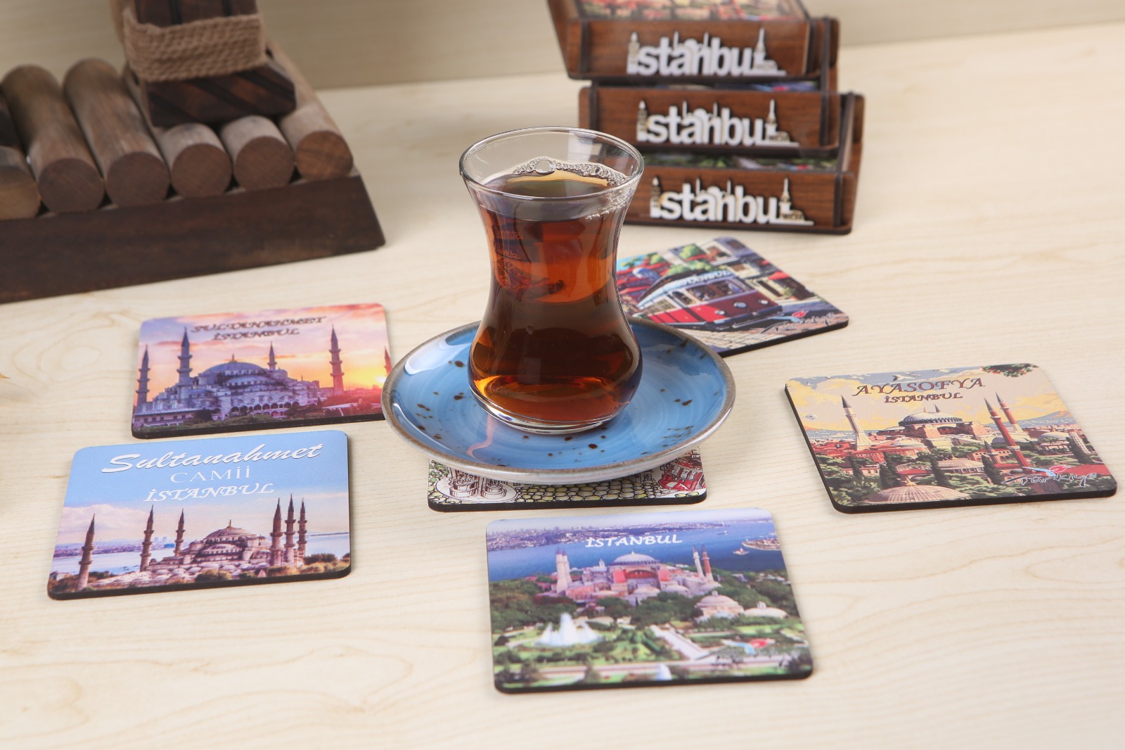 UV baskı ve lazer kazıma ürünleri